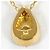 Autre Marque Collana in oro giallo 18K con diamante D'oro - vista 3