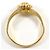 Autre Marque Anello fede in oro giallo 18K e diamanti D'oro - vista 2