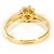 Autre Marque Anello fede in oro giallo 18K e diamanti D'oro - vista 3