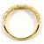 Autre Marque Ringband aus 18K Gelbgold mit Diamant Golden - Ansicht 2