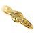 Autre Marque Ringband aus 18K Gelbgold mit Diamant Golden