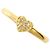 Autre Marque Anello fede in oro giallo 18K e diamanti D'oro