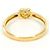 Autre Marque Anello fede in oro giallo 18K e diamanti D'oro - vista 3