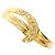 Autre Marque Ringband aus 18K Gelbgold mit Diamant Golden