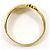 Autre Marque Ringband aus 18K Gelbgold mit Diamant Golden - Ansicht 2
