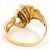 Autre Marque Ehering aus Platin und Gelbgold mit Diamant Golden - Ansicht 3