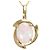 Autre Marque Collana in oro giallo 14K con opale D'oro