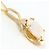 Autre Marque Collana in oro giallo 14K con opale D'oro - vista 3