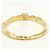 Autre Marque Ringband aus 14K Gelbgold mit Diamant Golden - Ansicht 3