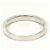 Autre Marque Anillo alianza de oro blanco con diamante Dorado - vista 3
