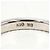 Autre Marque Anillo alianza de oro blanco con diamante Dorado - vista 4