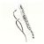 Autre Marque Eleganti orecchini a goccia in oro bianco 18K con diamanti D'oro - vista 2