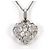 Autre Marque Collana in oro bianco 18K con diamante D'oro