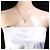 Autre Marque Collana in oro bianco 18K con diamante D'oro - vista 5