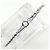 Autre Marque Bracciale con charm in oro bianco 18K D'oro - vista 2
