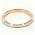 Autre Marque Ehering aus 18K Roségold und Platin mit Saphiren Golden - Ansicht 3