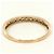 Autre Marque Ehering aus 18K Roségold mit Diamant Golden - Ansicht 3