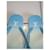 Infradito Louis Vuitton Monogram Blu e Bianche Bianco - vista 3