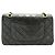 Chanel Classic Flap Lambskin Medium Nero - vista 2