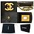 Chanel Classic Flap Lambskin Medium Nero - vista 7