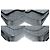Chanel Classic Flap Lambskin Medium Nero - vista 6