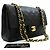Chanel Classic Flap Lambskin Medium Nero - vista 2