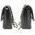 Chanel Classic Flap Lambskin Medium Nero - vista 5