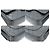 Chanel Classic Flap Lambskin Medium Nero - vista 6