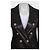 Balmain Black Leather Double-Breasted Jacket Sz.40 Pre-owned - view 4