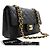 Chanel Classic Flap Lambskin Small Nero - vista 3