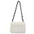 Chanel Vintage Envelope Flap Quilted Lambskin Bianco - vista 2