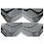 Chanel Classic Flap Lambskin Medium Nero - vista 6