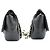 Chanel Classic Single Flap Chevron Lambskin Medium Nero - vista 5