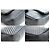 Chanel Classic Single Flap Chevron Lambskin Medium Nero - vista 6