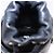 Chanel Drawstring Bucket with Chain Quilted Lambskin Mini Nero - vista 6