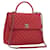 Coco Handle Chanel Coco Top Handle Caviar Large Rosso - vista 3