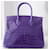 Hermès Birkin 30 Handtasche aus violettem Krokodilleder Lila - Ansicht 4