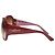 Gucci GG 2952/S Occhiali da sole rotondi oversized - Rosso Borgogna Bordò - vista 8