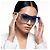 Gafas de sol Gucci GG 3554/S Blue Shield Blanco Azul - vista 4