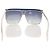 Gafas de sol Gucci GG 3554/S Blue Shield Blanco Azul - vista 8