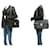 Bolsa de Ombro CHANEL Classic Large 13" Flap Chain em pele de cordeiro preta Preto - vista 12