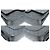 CHANEL Classic Double Flap 10" Borsa a tracolla con catena in pelle d'agnello nera Nero - vista 6