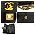 CHANEL Classic Double Flap 10" Borsa a tracolla con catena in pelle d'agnello nera Nero - vista 7
