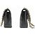 Bolsa de Ombro CHANEL Classic Double Flap 10" em pele de cordeiro preta Preto - vista 5