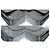 Borsa a tracolla con catena CHANEL Classic Double Flap 10" in pelle di agnello nera Nero - vista 6