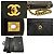 Borsa a tracolla con catena CHANEL Classic Double Flap 10" in pelle di agnello nera Nero - vista 7