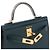 Hermès Borsa HERMES Kelly Mini in Pelle Verde - 103842 - vista 7