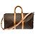 Borsa LOUIS VUITTON Keepall in Tela Marrone - 103853