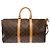 Borsa LOUIS VUITTON Keepall in Tela Marrone - 103853 - vista 3
