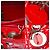 Borsa DIOR Lady Dior in Pelle Rossa - 103867 Rosso - vista 6